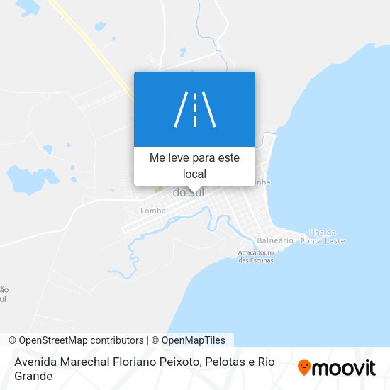 Avenida Marechal Floriano Peixoto mapa