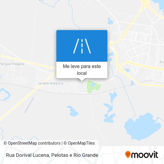 Rua Dorival Lucena mapa