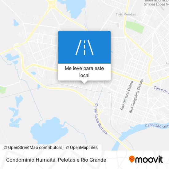 Condomínio Humaitá mapa