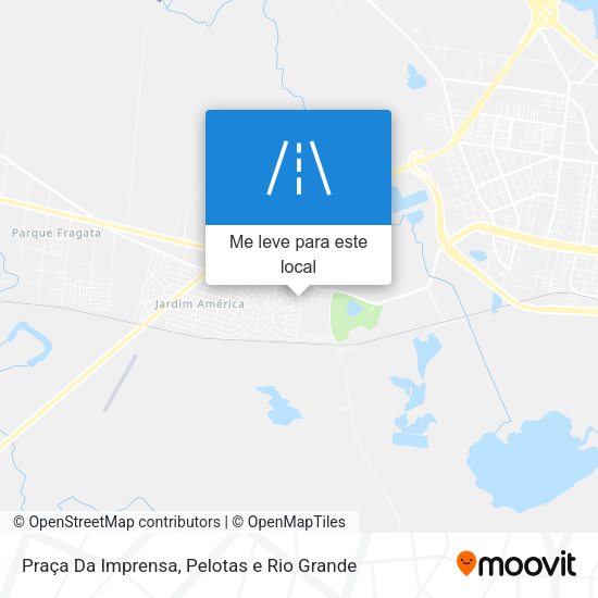 Praça Da Imprensa mapa