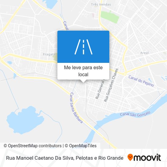 Rua Manoel Caetano Da Silva mapa