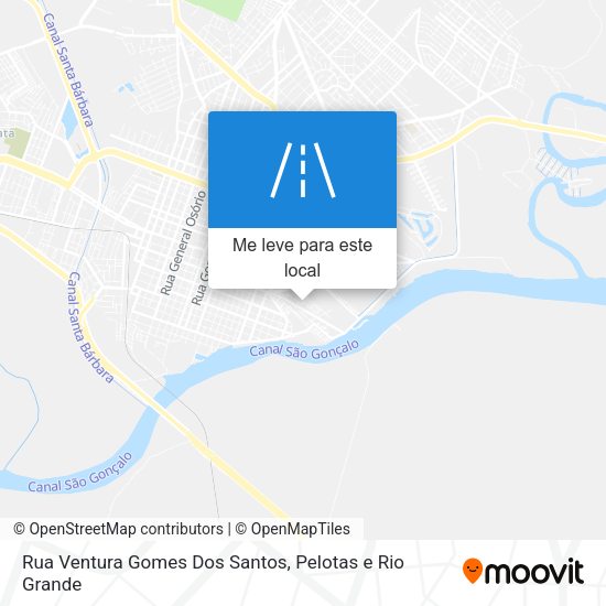 Rua Ventura Gomes Dos Santos mapa