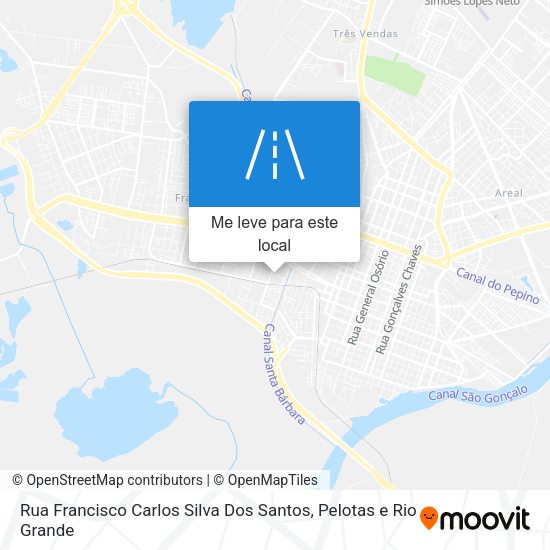Rua Francisco Carlos Silva Dos Santos mapa
