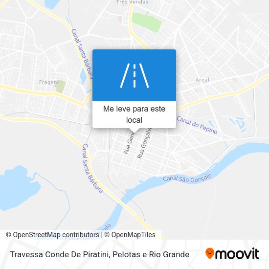 Travessa Conde De Piratini mapa