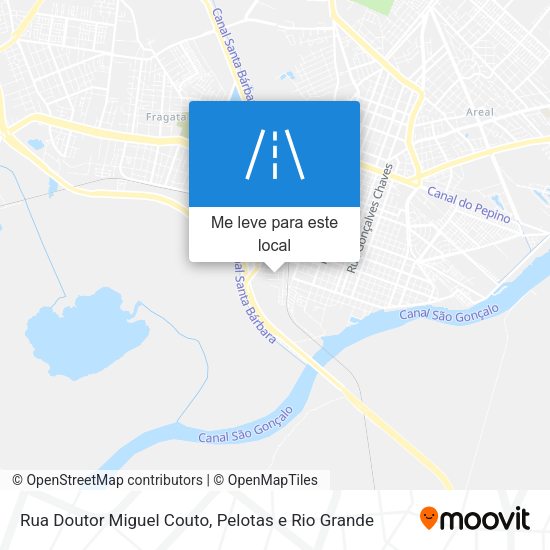 Rua Doutor Miguel Couto mapa