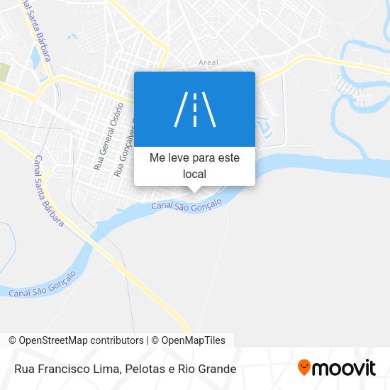 Rua Francisco Lima mapa