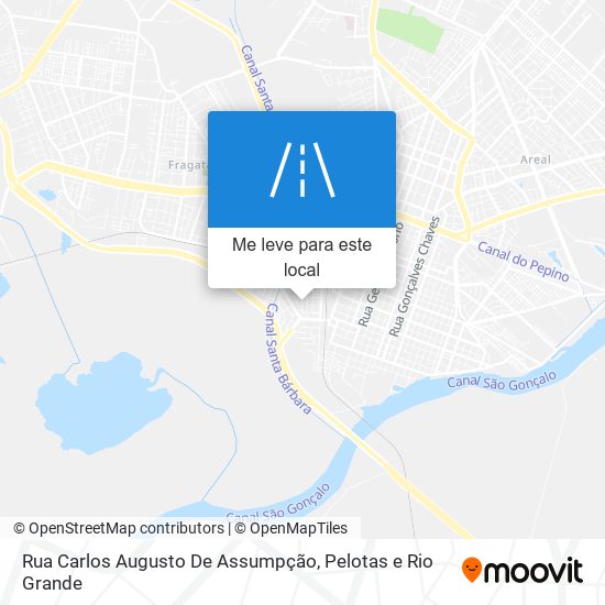 Rua Carlos Augusto De Assumpção mapa