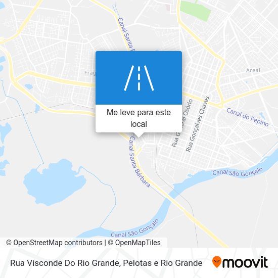 Rua Visconde Do Rio Grande mapa