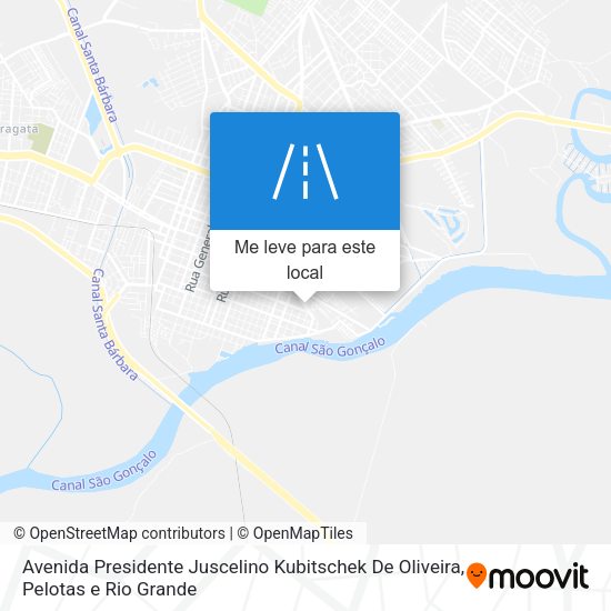 Avenida Presidente Juscelino Kubitschek De Oliveira mapa