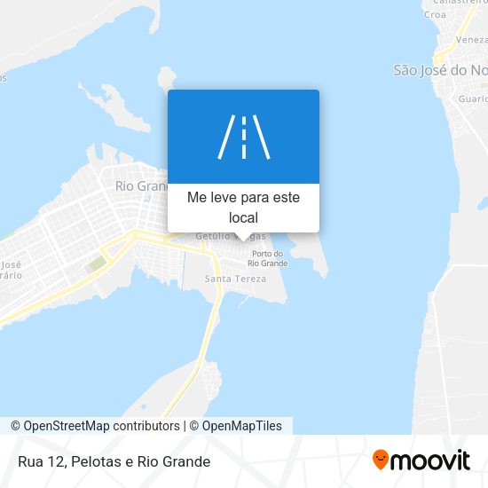 Rua 12 mapa