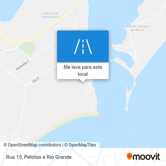 Rua 15 mapa