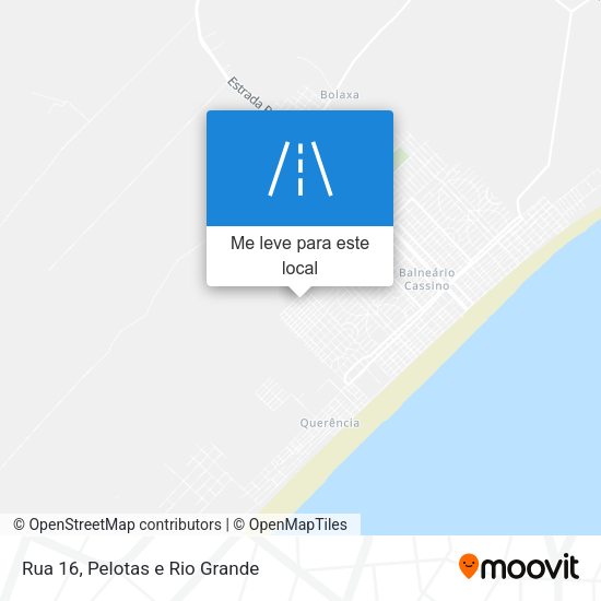 Rua 16 mapa
