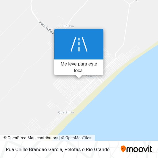 Rua Cirillo Brandao Garcia mapa