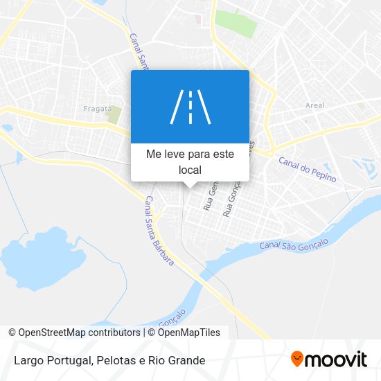 Largo Portugal mapa