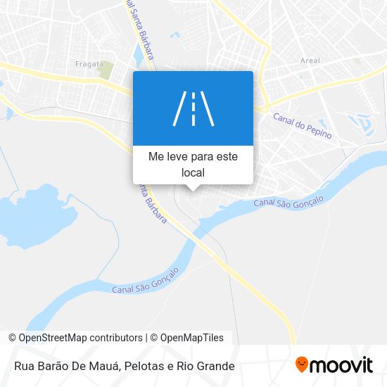 Rua Barão De Mauá mapa
