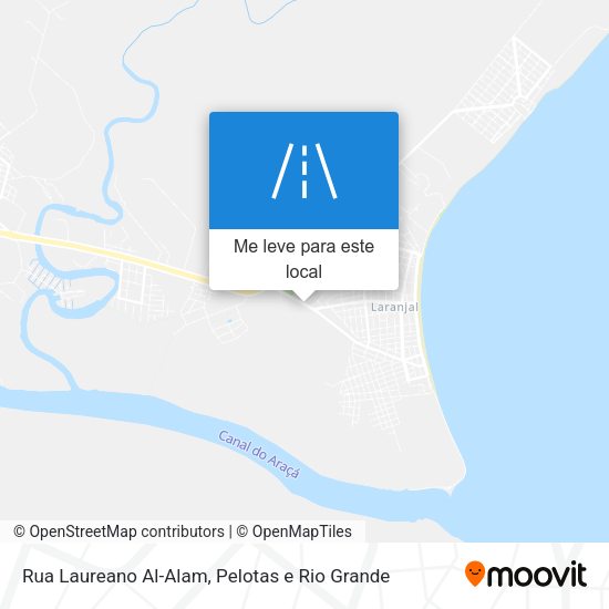 Rua Laureano Al-Alam mapa