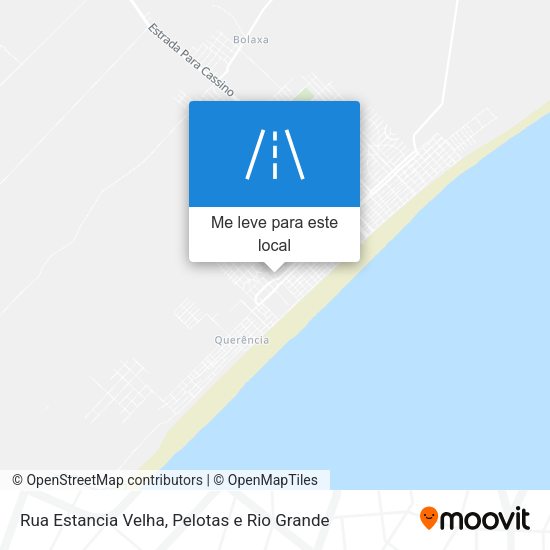 Rua Estancia Velha mapa