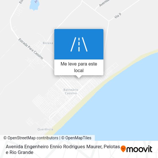Avenida Engenheiro Ennio Rodrigues Maurer mapa