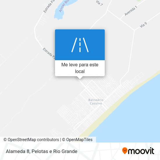 Alameda 8 mapa