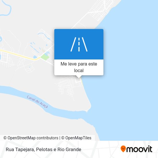 Rua Tapejara mapa