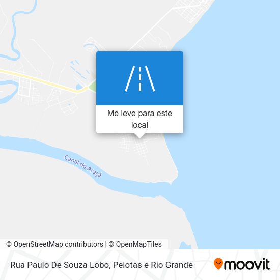 Rua Paulo De Souza Lobo mapa