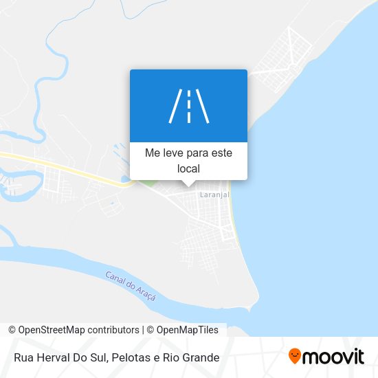 Rua Herval Do Sul mapa