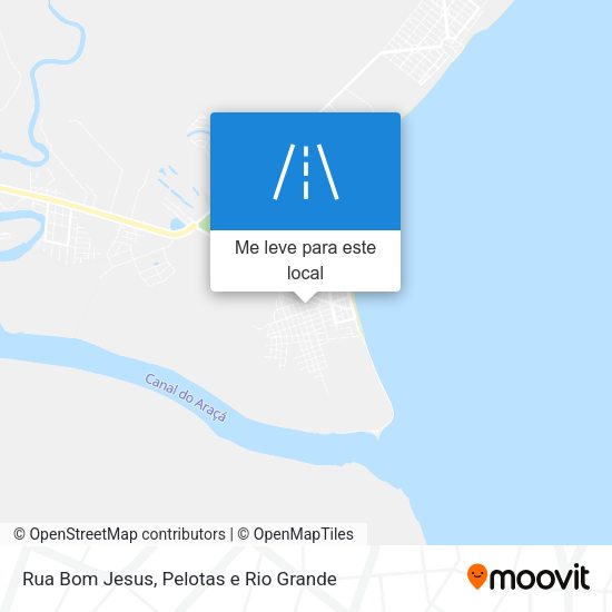Rua Bom Jesus mapa
