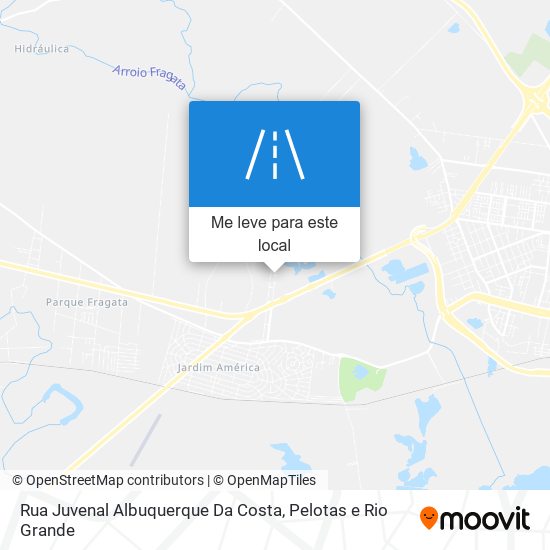 Rua Juvenal Albuquerque Da Costa mapa
