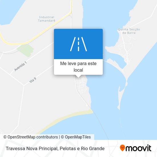 Travessa Nova Principal mapa