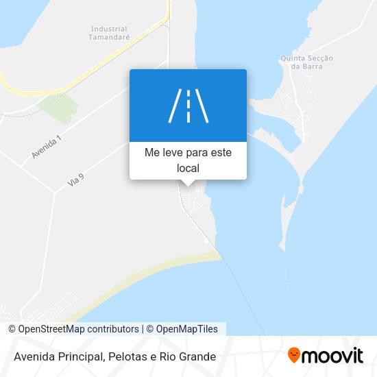 Avenida Principal mapa