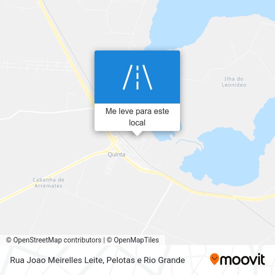 Rua Joao Meirelles Leite mapa