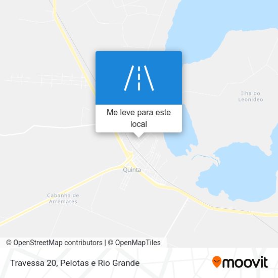 Travessa 20 mapa
