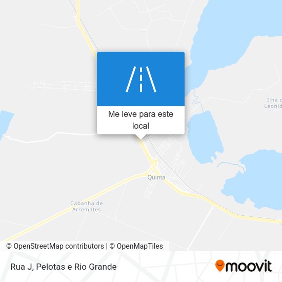 Rua J mapa