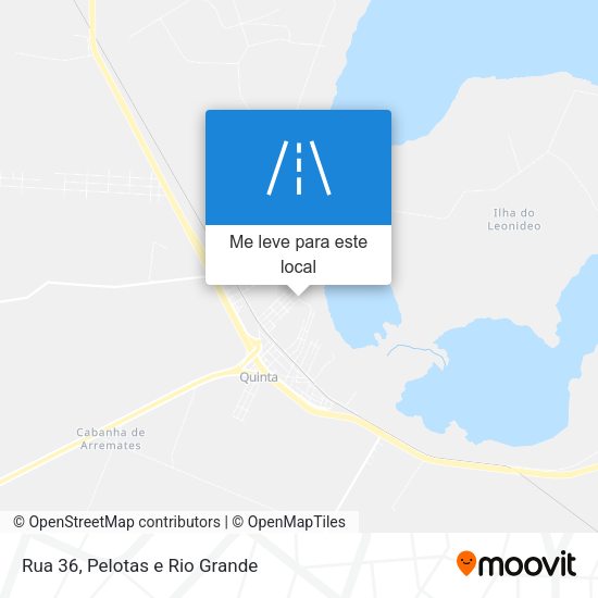 Rua 36 mapa