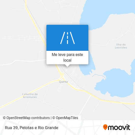 Rua 39 mapa