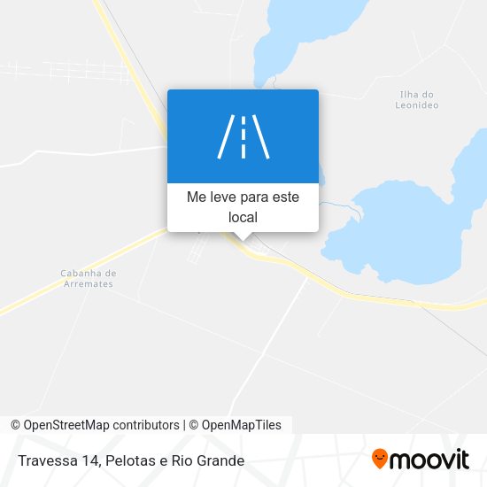 Travessa 14 mapa