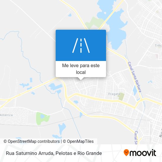 Rua Saturnino Arruda mapa