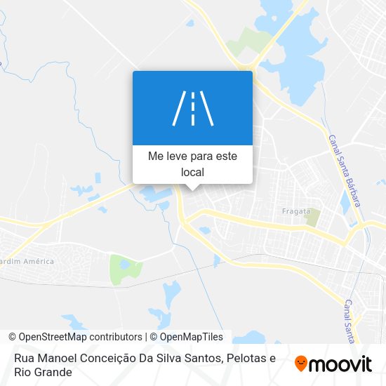 Rua Manoel Conceição Da Silva Santos mapa