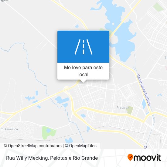 Rua Willy Mecking mapa