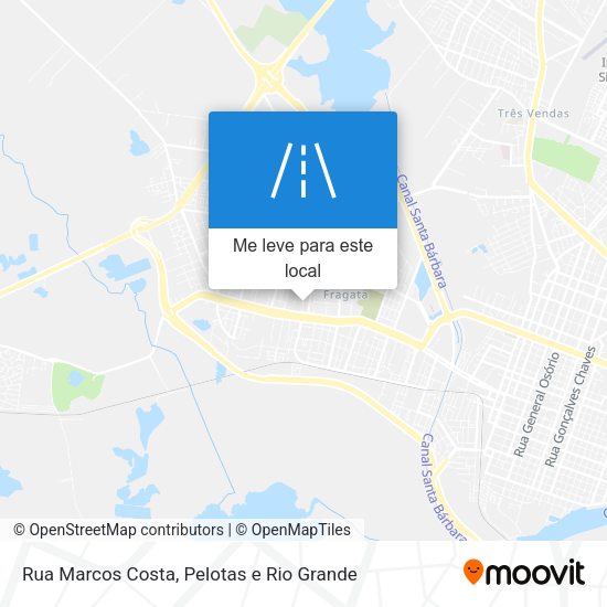 Rua Marcos Costa mapa