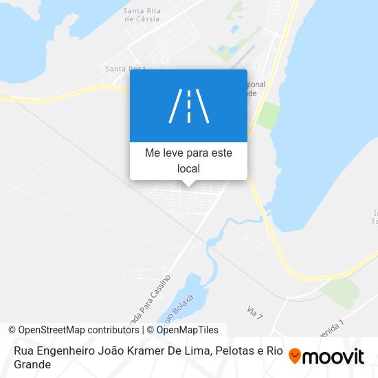 Rua Engenheiro João Kramer De Lima mapa