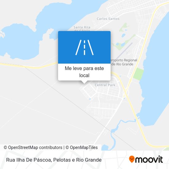 Rua Ilha De Páscoa mapa