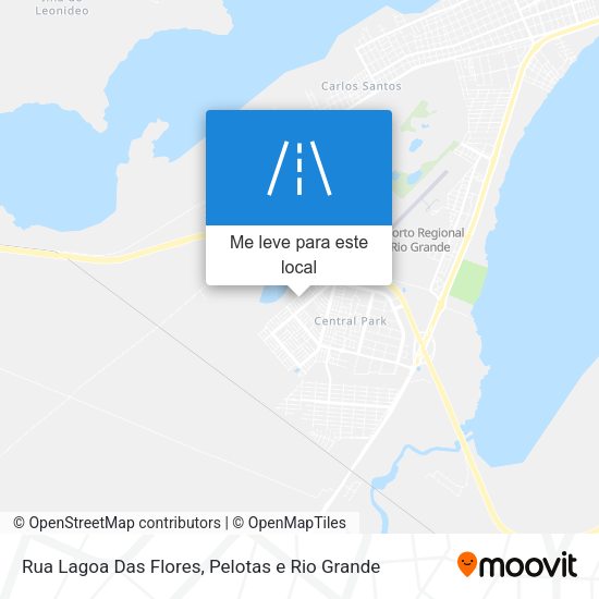 Rua Lagoa Das Flores mapa
