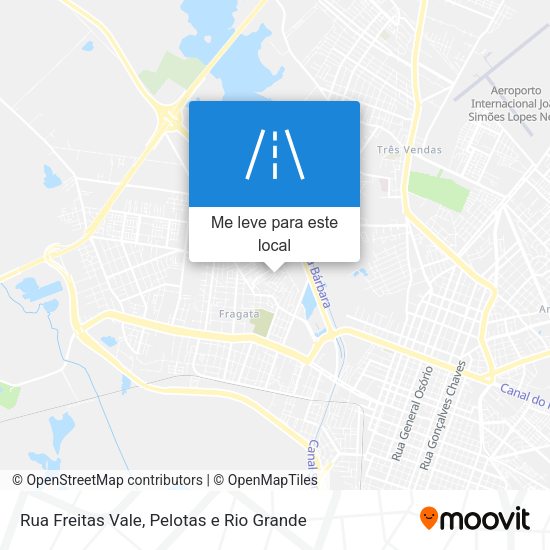 Rua Freitas Vale mapa