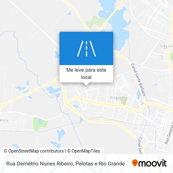 Rua Demétrio Nunes Ribeiro mapa
