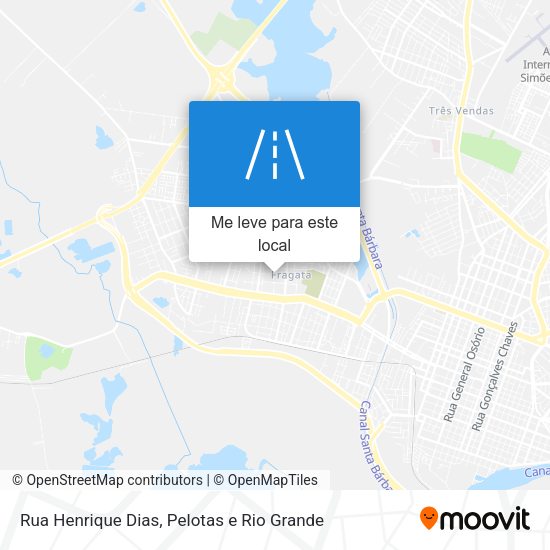 Rua Henrique Dias mapa