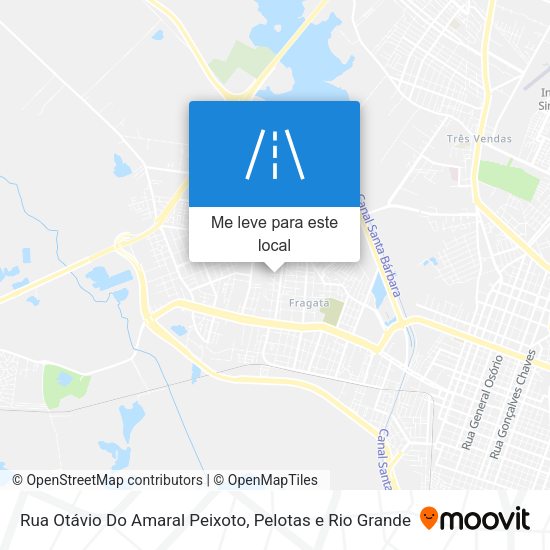 Rua Otávio Do Amaral Peixoto mapa