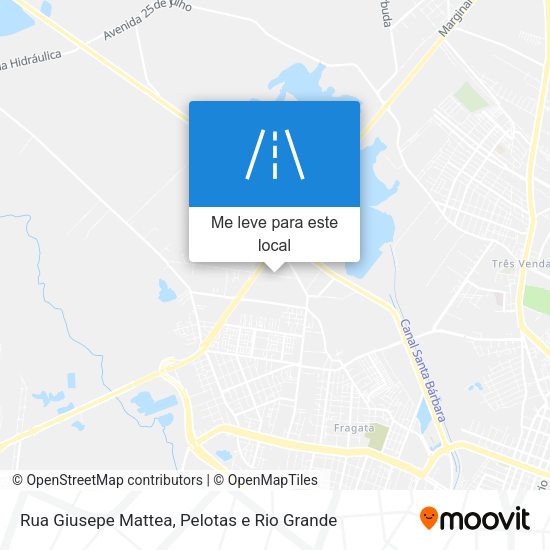 Rua Giusepe Mattea mapa