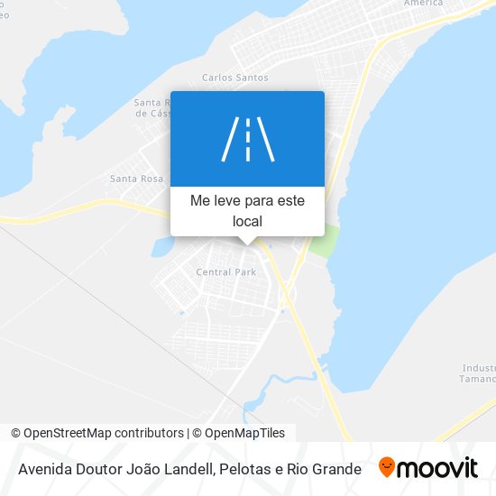 Avenida Doutor João Landell mapa