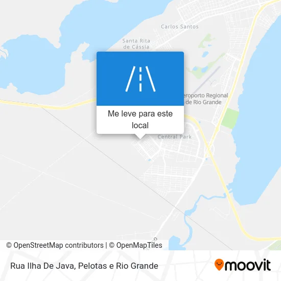 Rua Ilha De Java mapa